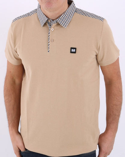 Weekend Offender Costa Poloshirt Sand