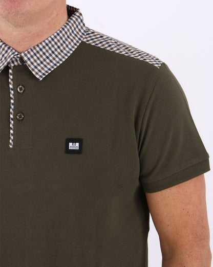 Weekend Offender Costa Poloshirt Dunkelgrün