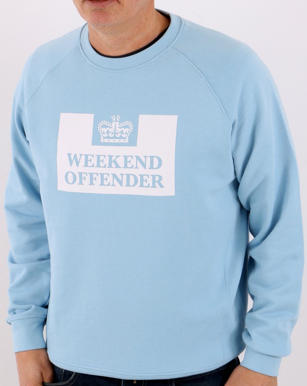 Weekend Offender Penitentiary Sweatshirt Sky Blue