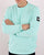 Weekend Offender F Bomb Sweatshirt Aqua