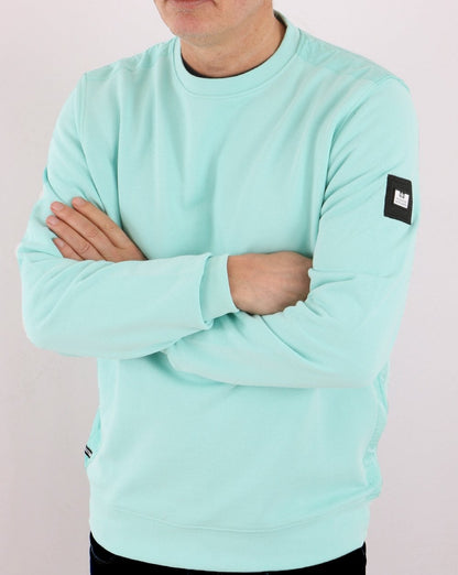 Weekend Offender F Bomb Sweatshirt Aqua