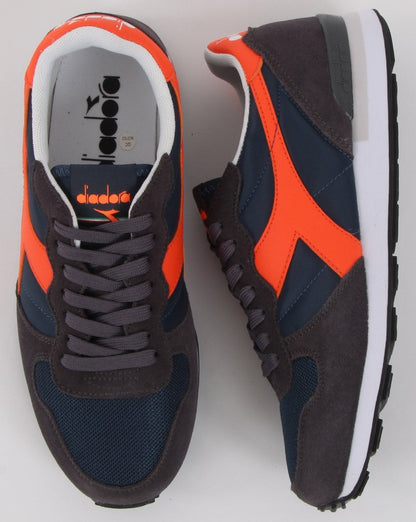 Diadora Camaro Sneakers Marineblau/Dunkelgrau/Orange