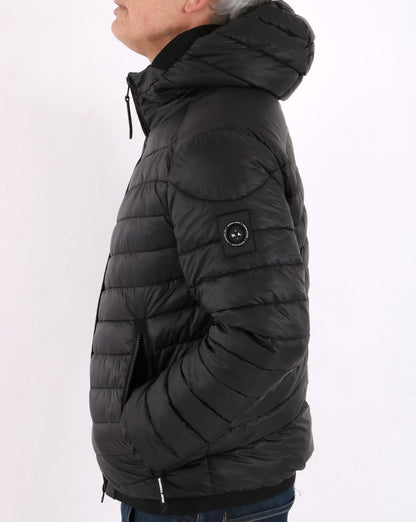 Marshall Artist Leichte Paninaro Bubble Jacke Schwarz