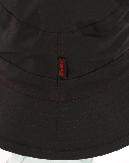 Barbour Wax Sporthut Rustikales Braun