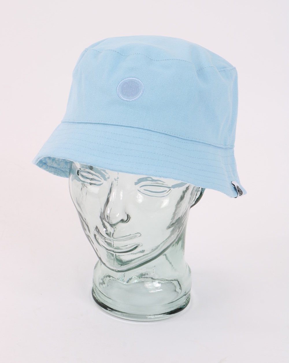 Pretty Green Tonal Paisley Bucket Hat Hellblau