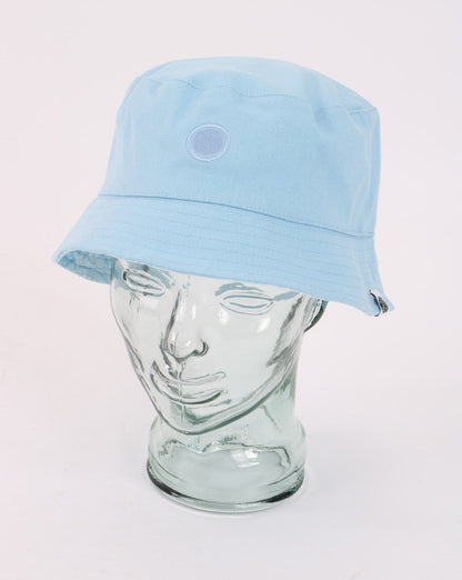 Pretty Green Tonal Paisley Bucket Hat Hellblau