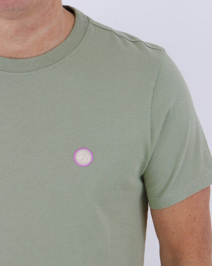 Pretty Green – Mitchell – T-Shirt in Hellkhaki