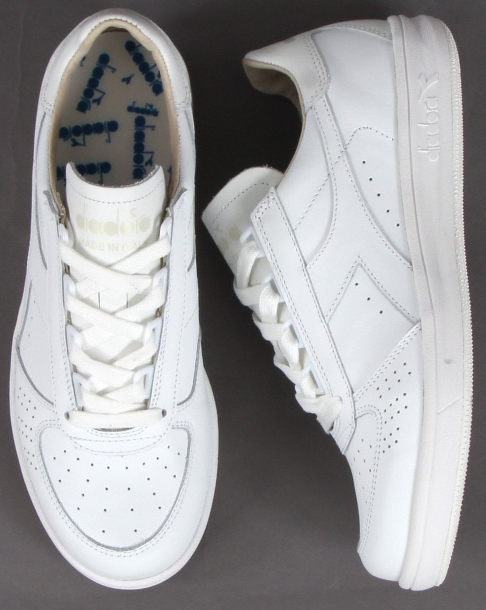 Diadora B. Elite Italia Sport Sneaker Weiß/Weiß