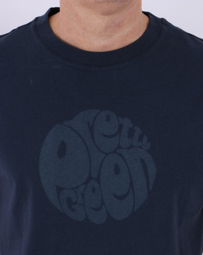 Pretty Green Gillespie T-Shirt Marineblau