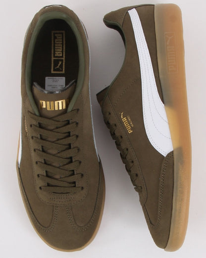 Puma Madrid Trainer Olivgrün/Weiß