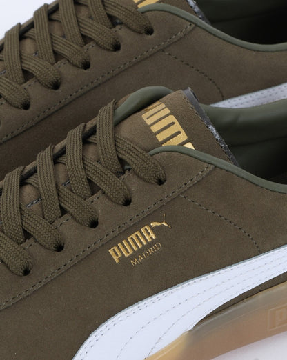 Puma Madrid Trainer Olivgrün/Weiß