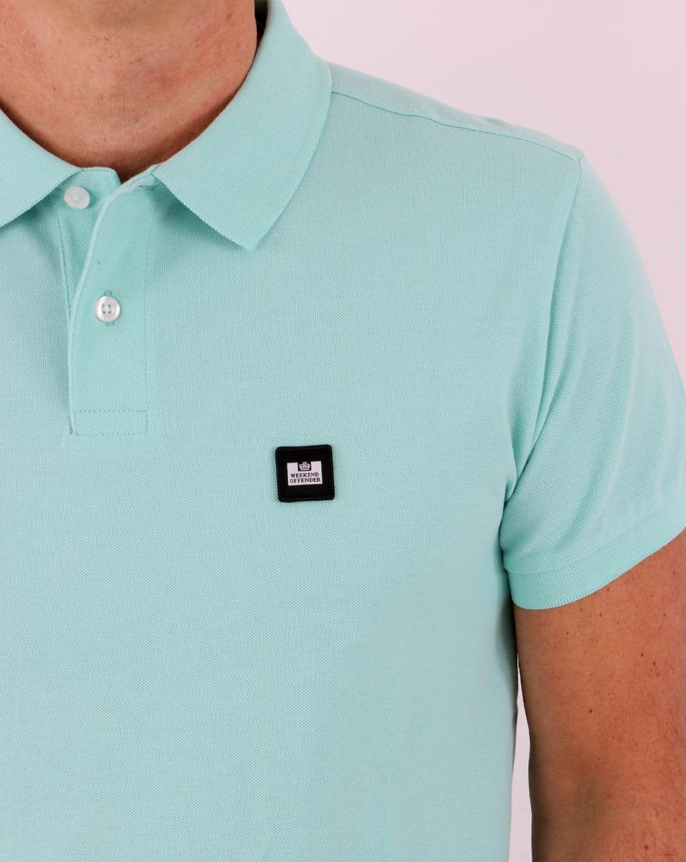 Weekend Offender Polo Shirt Aqua