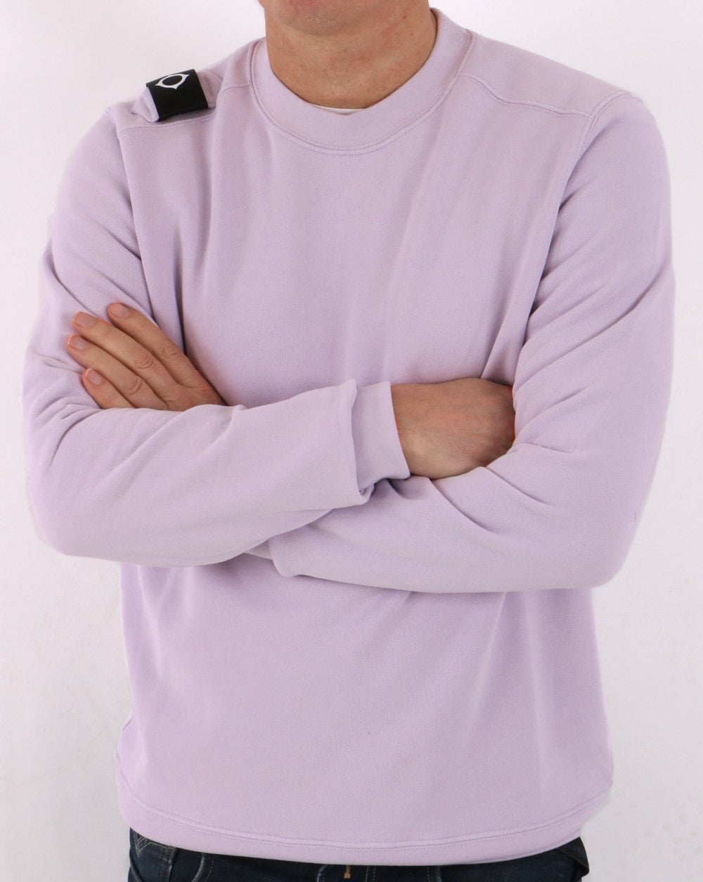 MA.STRUM Core Crew Sweatshirt Flieder