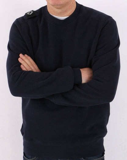 MA.STRUM Core Crew Sweatshirt Tintenblau