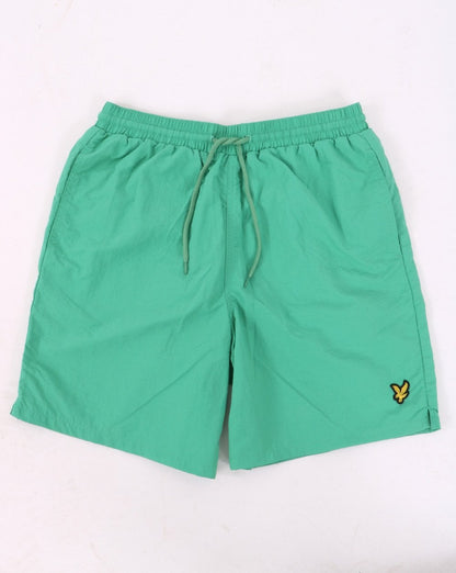 Lyle &amp; Scott Logo Badeshorts Grün