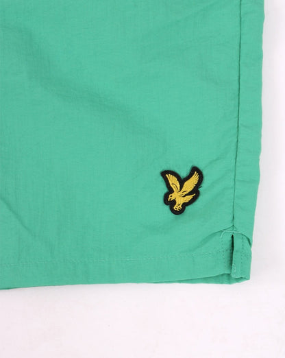 Lyle &amp; Scott Logo Badeshorts Grün