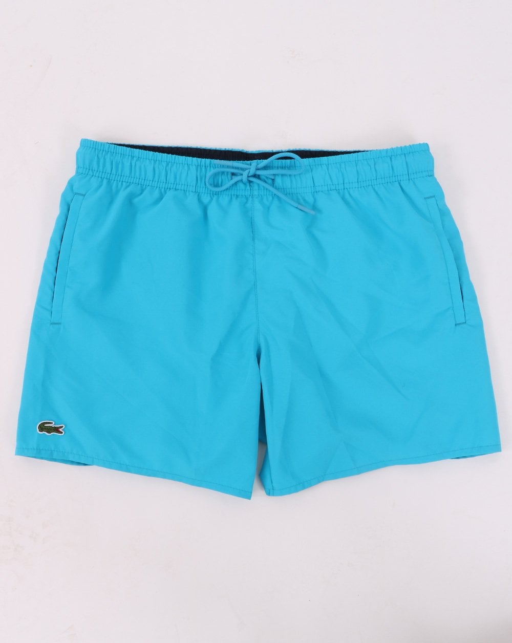 Lacoste Badeshorts Türkis/Marineblau