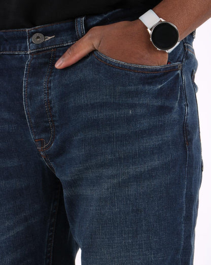 Pretty Green – Jeans in normaler, gerader Passform, 6 Monate, mittlere Waschung