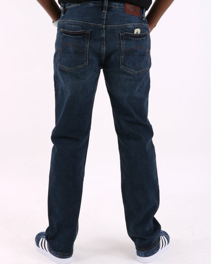 Pretty Green – Jeans in normaler, gerader Passform, 6 Monate, mittlere Waschung