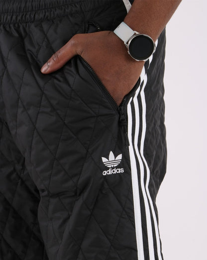 Adidas Originals – Gesteppte SST-Trainingshose in Schwarz