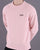 Barbour International Essential Crew Sweat Pink Cinder