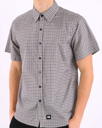 Weekend Offender Bayview Kurzarmhemd mit Hauskaromuster