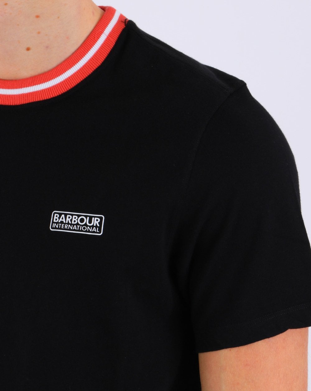 Barbour International Rally T-Shirt Schwarz