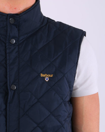 Barbour Crest Weste Marineblau