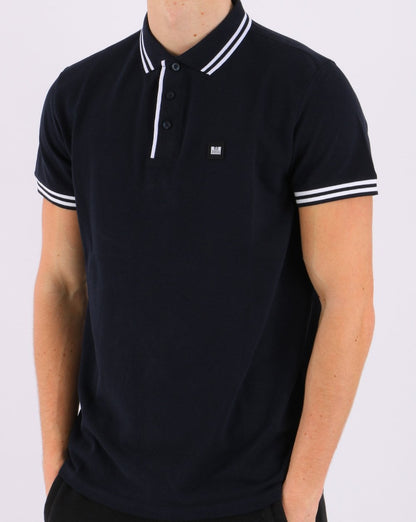 Weekend Offender Bunker Ave Poloshirt, Marineblau