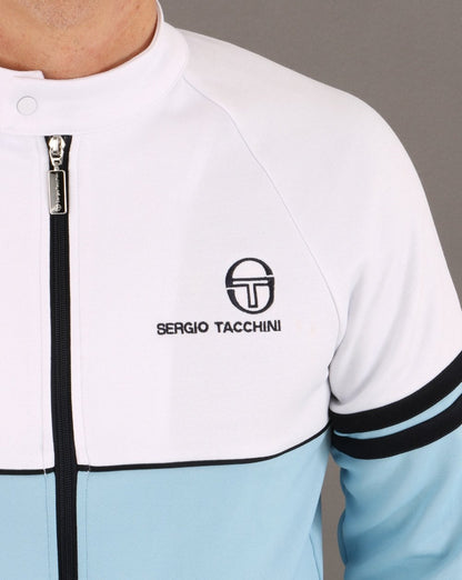 Sergio Tacchini Orion B Trainingsjacke Himmelblau/Weiß