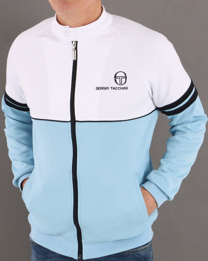 Sergio Tacchini Orion B Trainingsjacke Himmelblau/Weiß