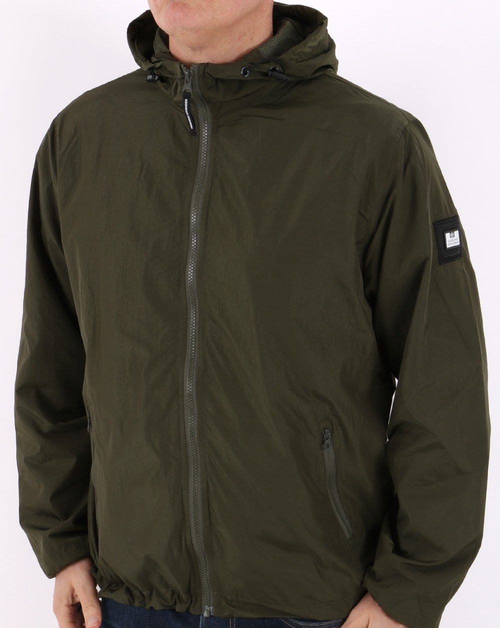 Weekend Offender Technikerjacke Dunkelgrün