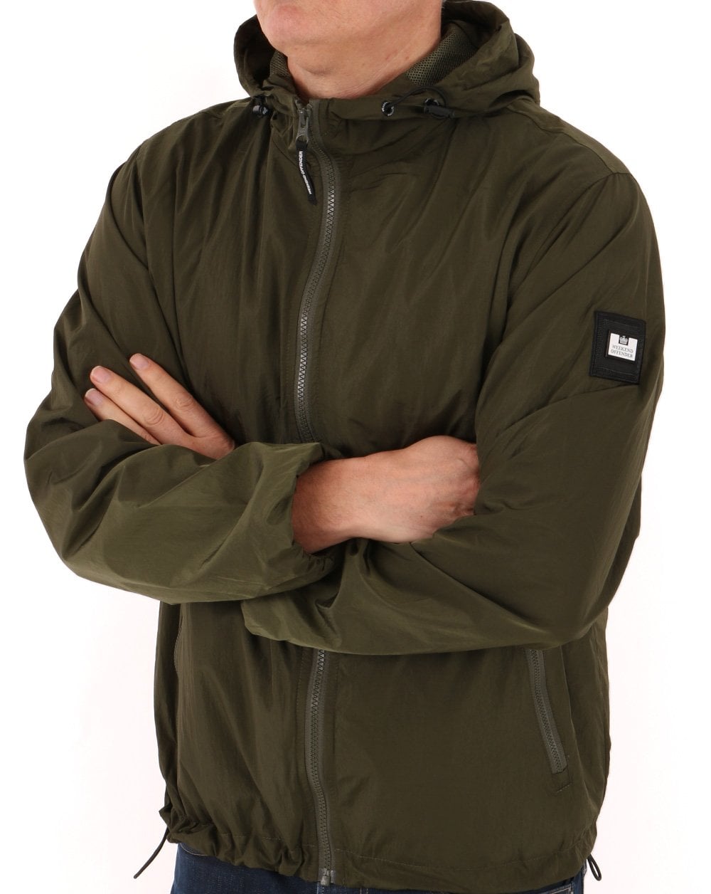 Weekend Offender Technikerjacke Dunkelgrün