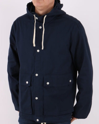 Pretty Green Mallow Kapuzenjacke Marineblau
