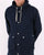 Pretty Green Mallow Hooded Jacket Navy