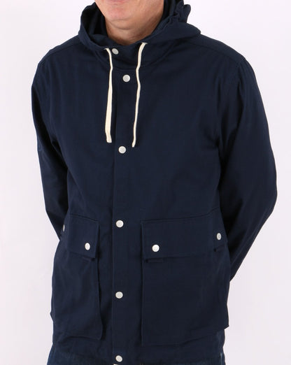 Pretty Green Mallow Kapuzenjacke Marineblau