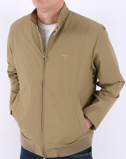 Barbour Crested Royston Jacke Militärbraun