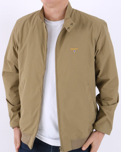 Barbour Crested Royston Jacke Militärbraun