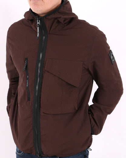 Marshall Artist GD Kapuzen-Overshirt Trüffel