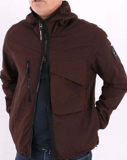 Marshall Artist GD Kapuzen-Overshirt Trüffel