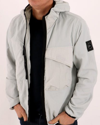 Marshall Artist GD Kapuzen-Overshirt Antarktisgrau