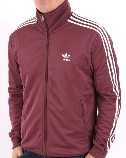 Adidas Originals Beckenbauer Track Top Quiet Crimson