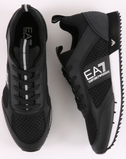 Emporio Armani EA7 Runner Trainer Schwarz/Weiß