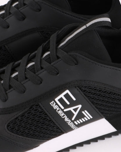 Emporio Armani EA7 Runner Trainer Schwarz/Weiß