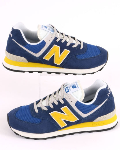 New Balance 574 Trainer Blau/Gelb