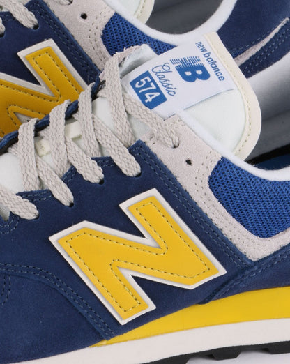 New Balance 574 Trainer Blau/Gelb