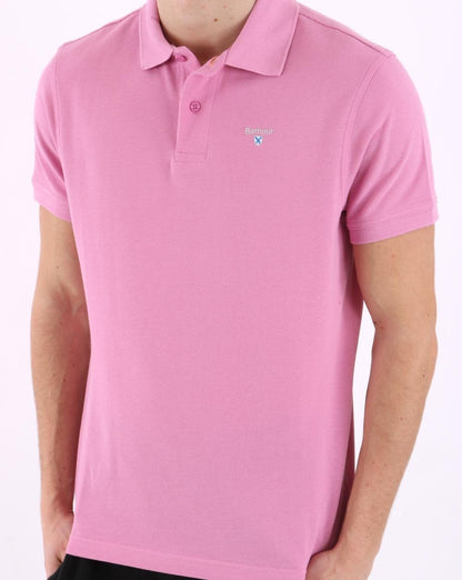 Barbour Sports Polo Mauve