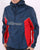 Ellesse 1/2 Zip Jacket Navy/Red