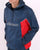 Ellesse 1/2 Zip Jacket Navy/Red