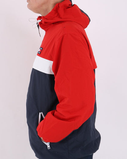 Tommy Jeans Chicago Windbreaker Marineblau/Rot/Weiß